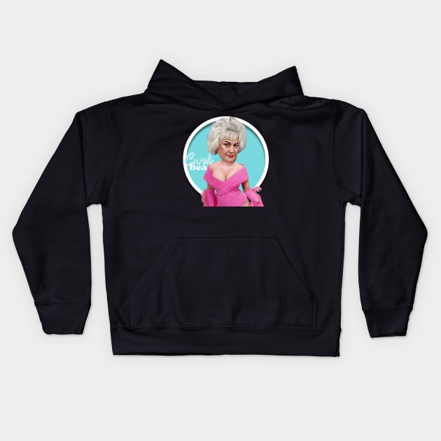 Cardi Bea Kids Hoodie by Zbornak Designs